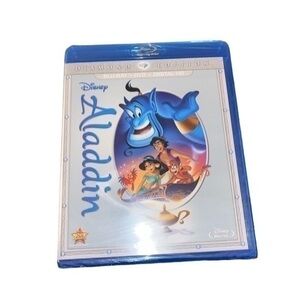 NEW Disney Aladdin blu-ray and DVD